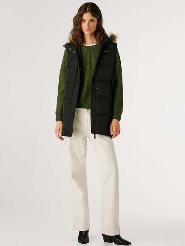 Gilet 'Sarah' Pepe Jeans en noir