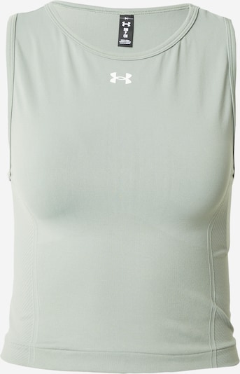 UNDER ARMOUR Haut de sport en vert clair / blanc, Vue avec produit