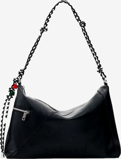Desigual Käsilaukku 'Mickey Lines Huntingt' koossa One Size värissä musta, Tuotenäkymä