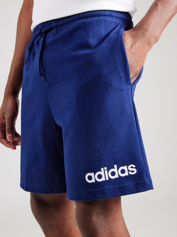 ADIDAS SPORTSWEAR regular Sportsbukser 'LIN SJ' i blå