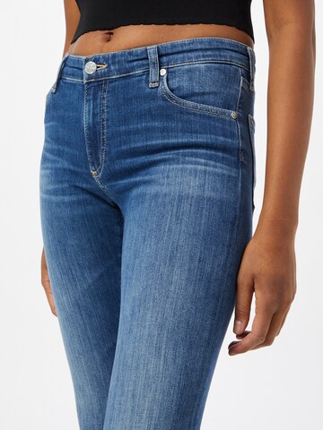 évasé Jean AG Jeans en bleu