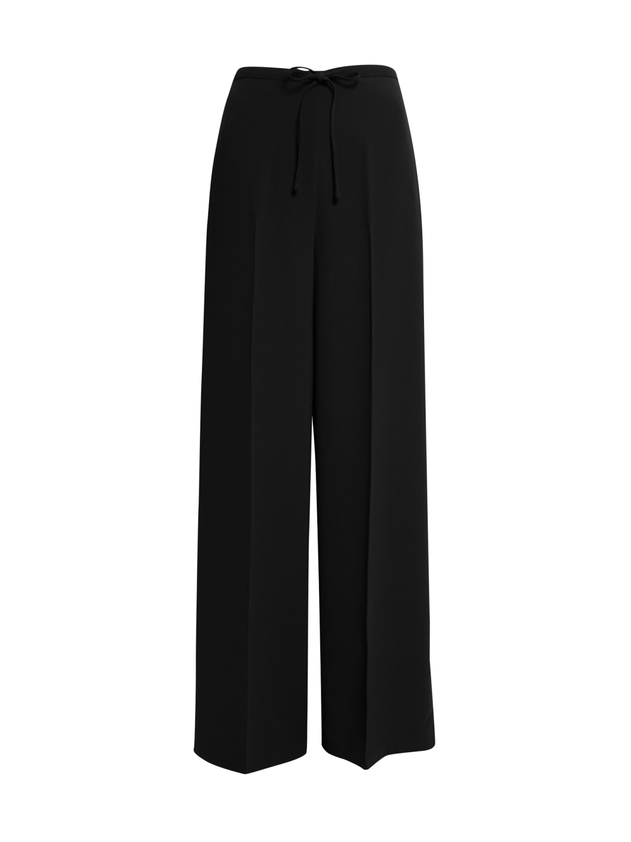 Wide leg Pantaloni di Marks & Spencer in nero: frontale