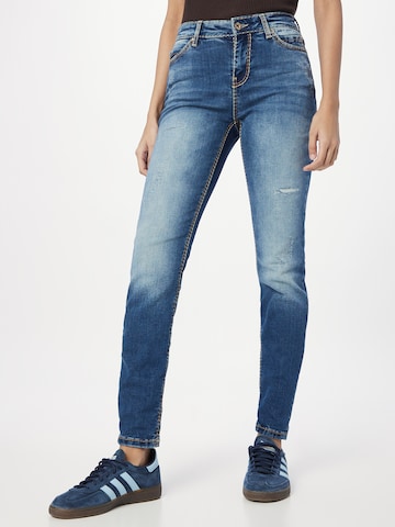 Soccx Slimfit Jeans 'Hedi' in Blau: predná strana