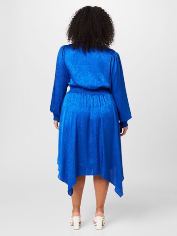 Robe 'FRACTAL ZEBRA' Michael Kors Plus en bleu