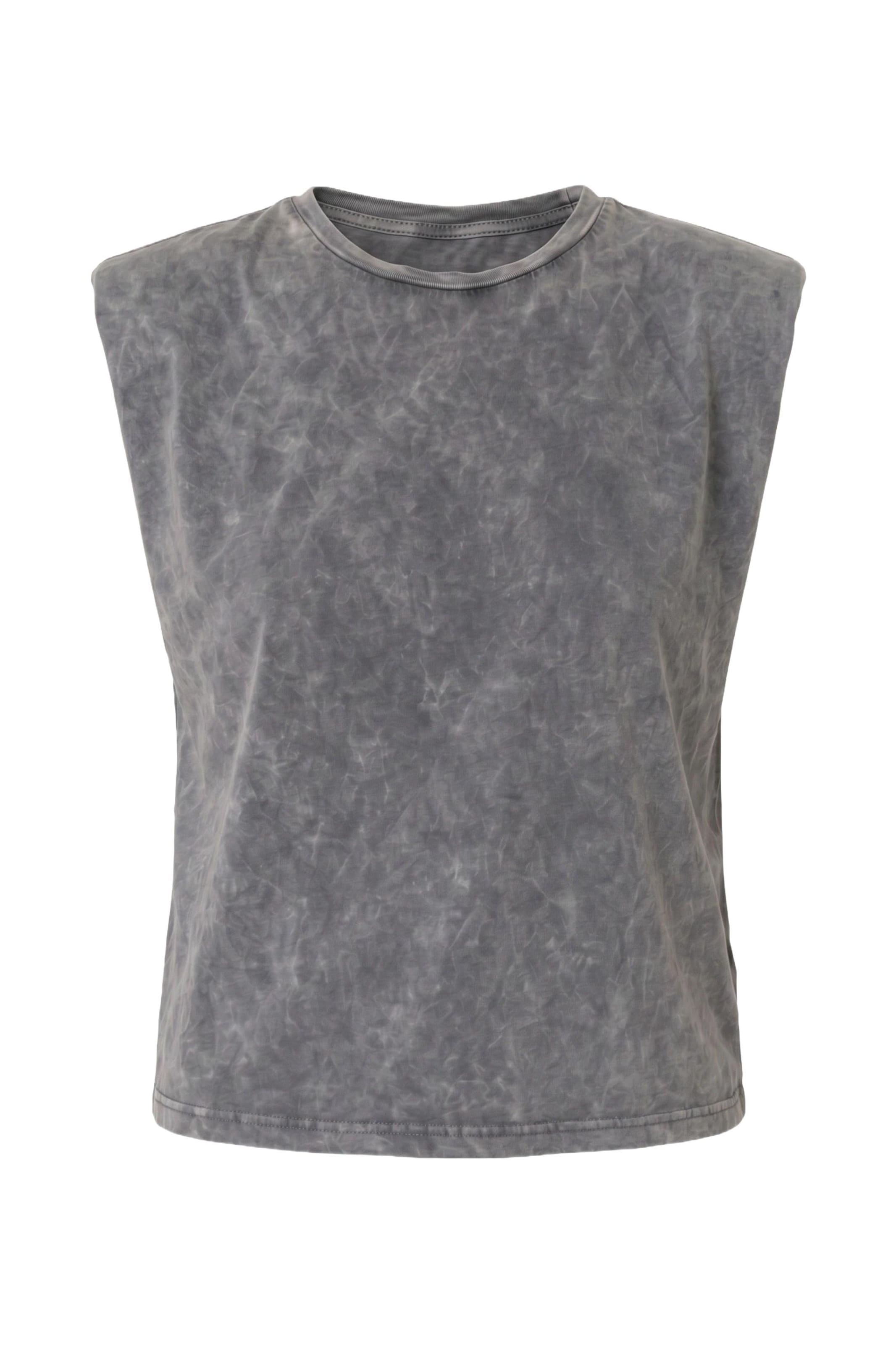 Alexa Dash Shirt in Grey: front