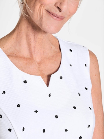 Robe de soirée Goldner en blanc