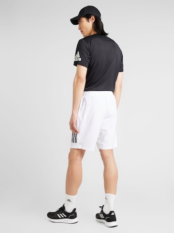 ADIDAS PERFORMANCE Regular Sportbroek 'Club 3-Stripes ' in Wit