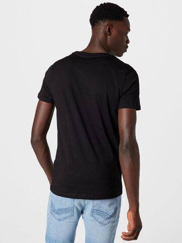 TOM TAILOR DENIM T-Shirt in Schwarz