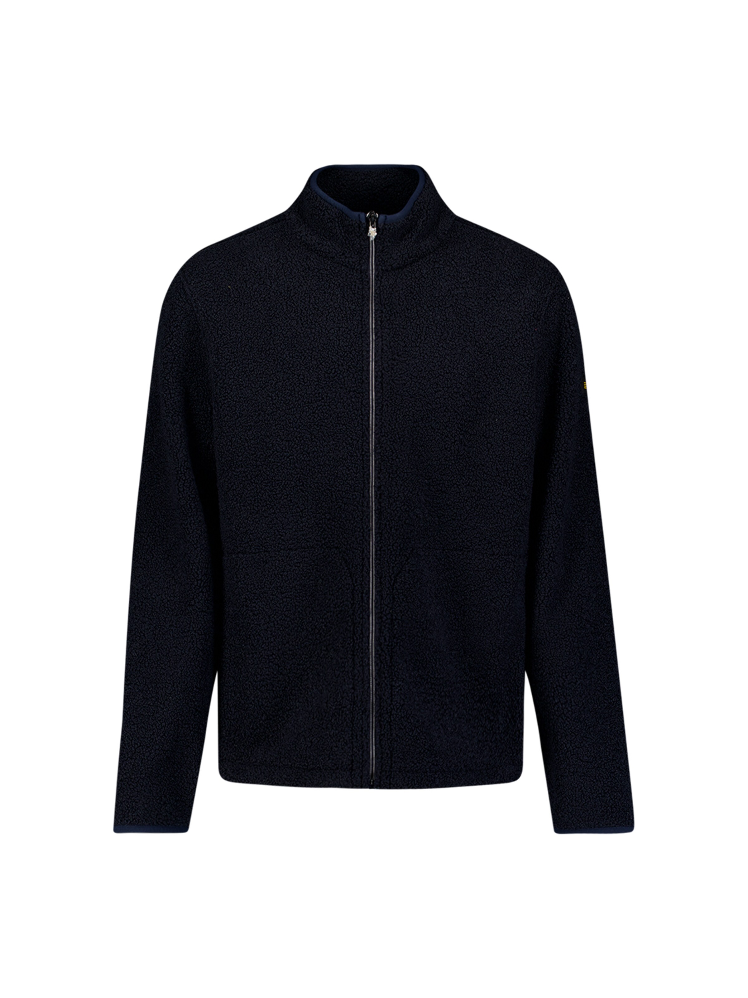No Excess Fleece jas in Blauw: voorkant