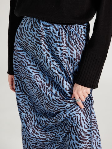 PIECES Rok 'NANINE' in Blauw