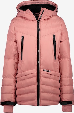 Cars Jeans Winter Jacket 'NAVARA' in Pink: front