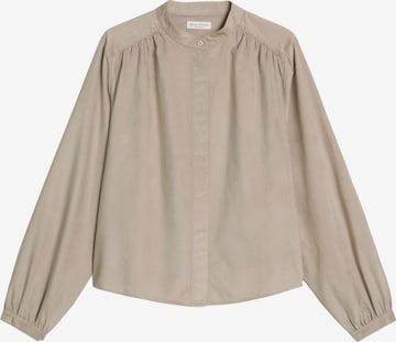 Camicia da donna di Marc O'Polo in beige: frontale