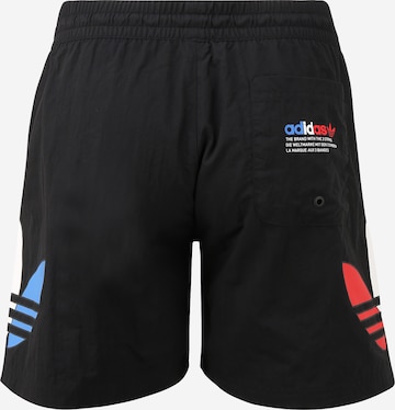 ADIDAS ORIGINALS Badeshorts 'Adicolor' in Schwarz