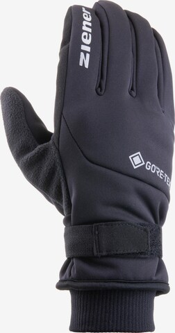 ZIENER Athletic Gloves in Black: front