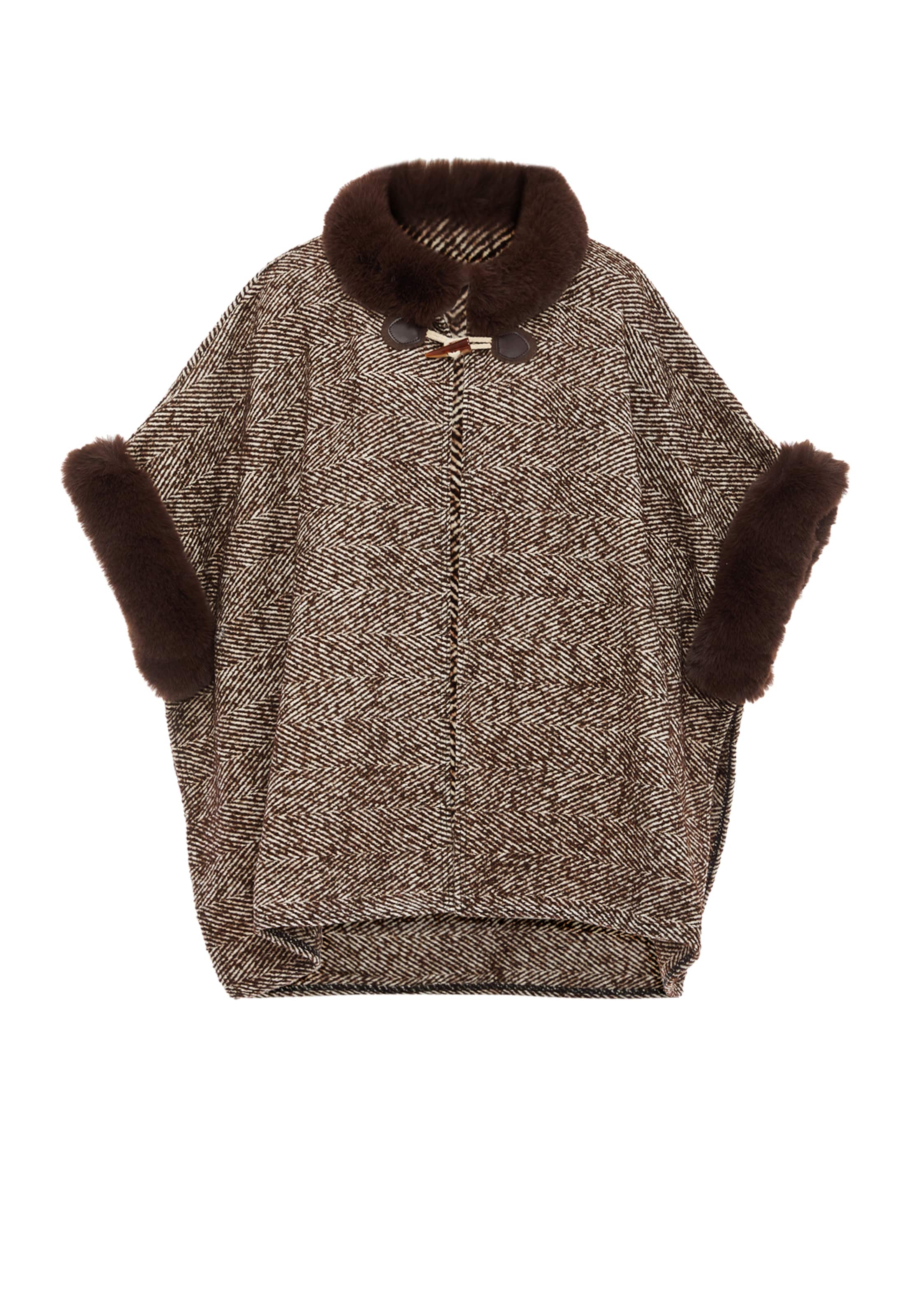 OSHA Cape in Brown: front