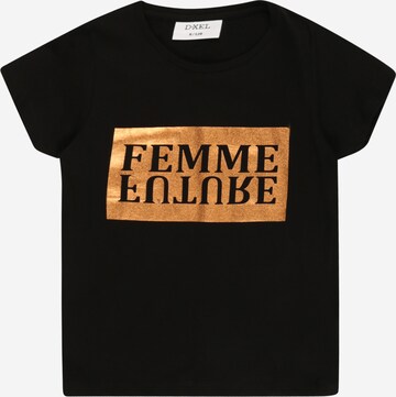 D-XEL Shirt 'Liselotte' in Zwart: voorkant