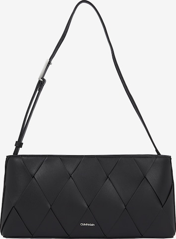 Sac bandoulière Calvin Klein en noir : devant