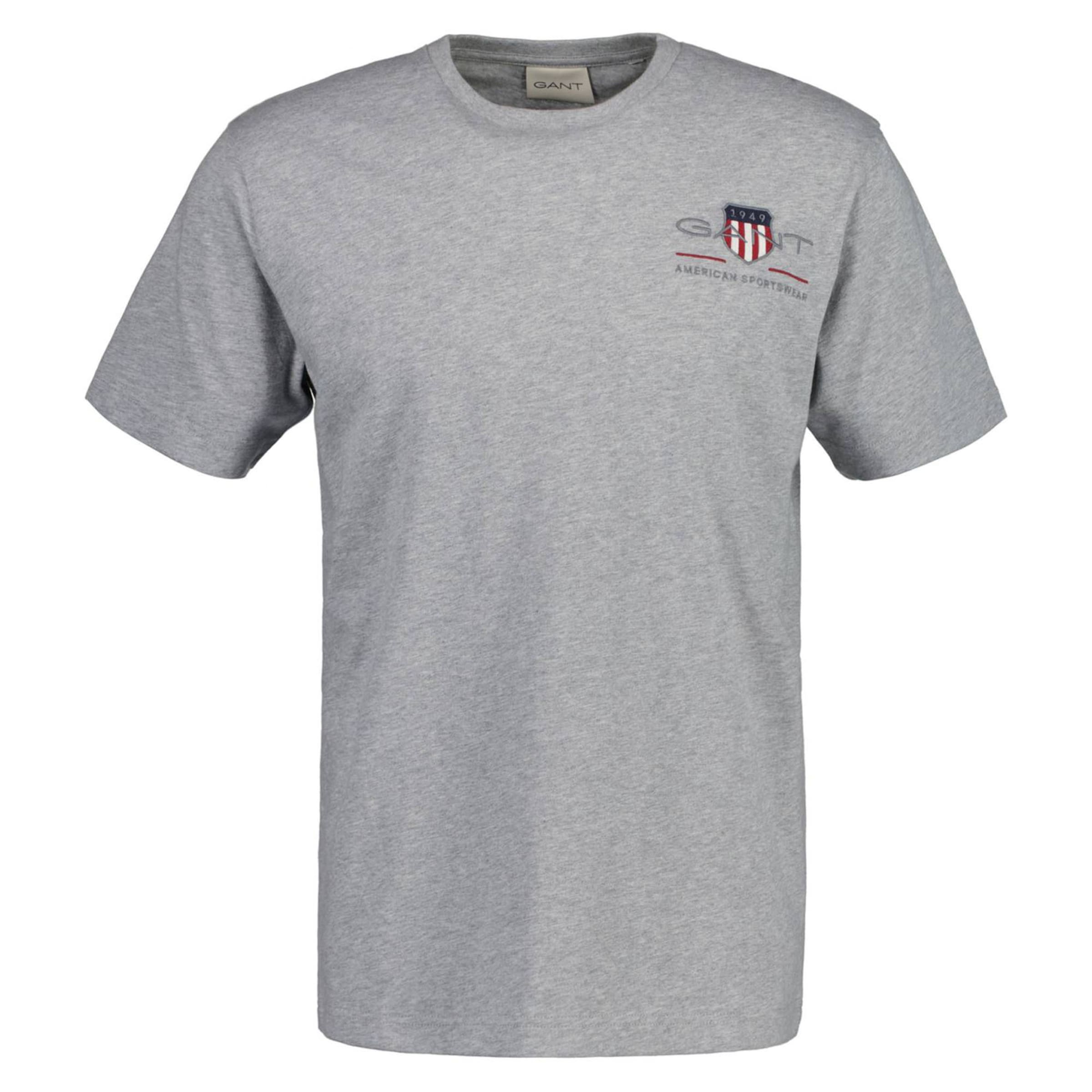 GANT Μπλουζάκι σε γκρι: μπροστά
