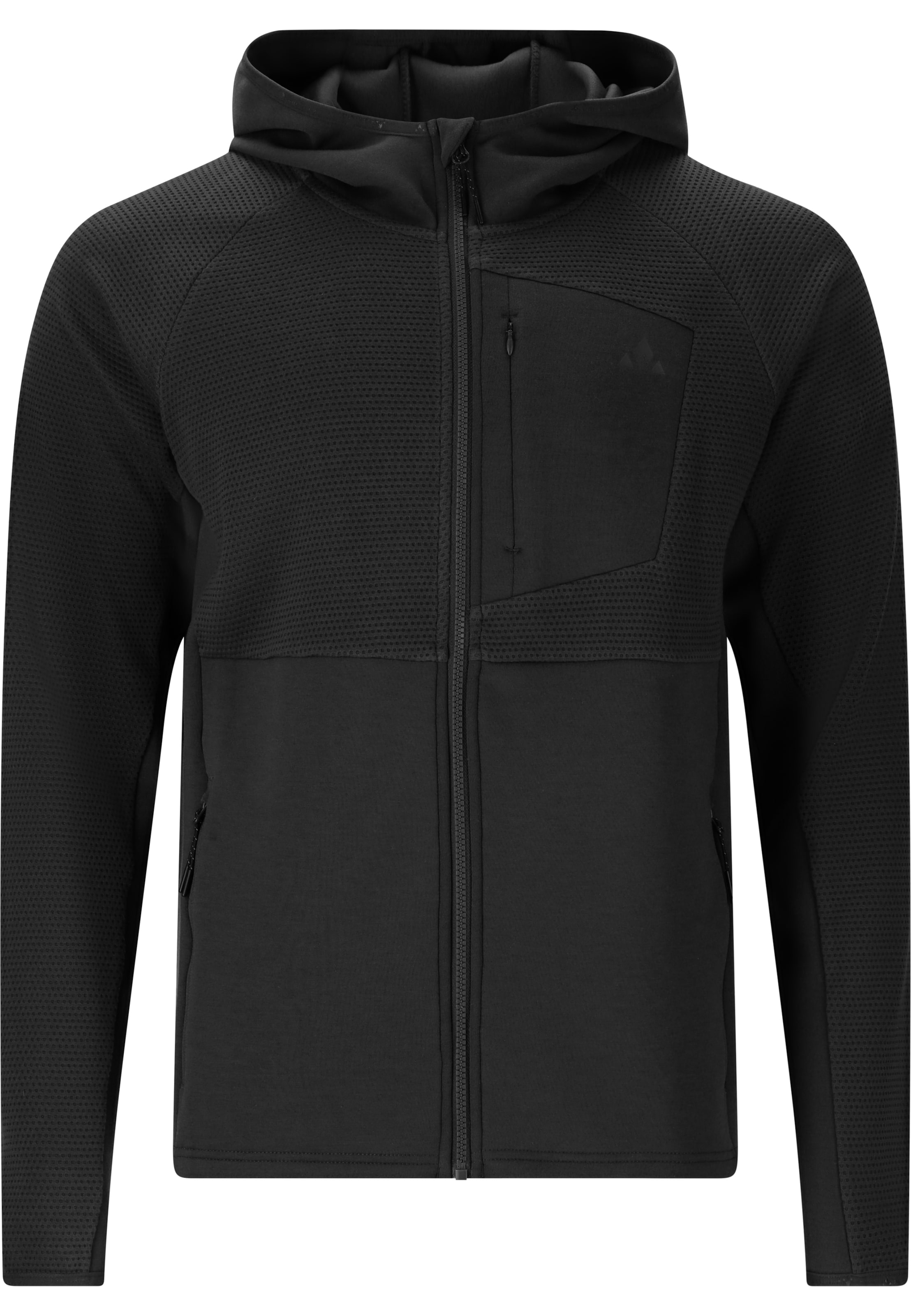 Whistler Funktionsjacke 'Langley' in Schwarz: Vorderseite