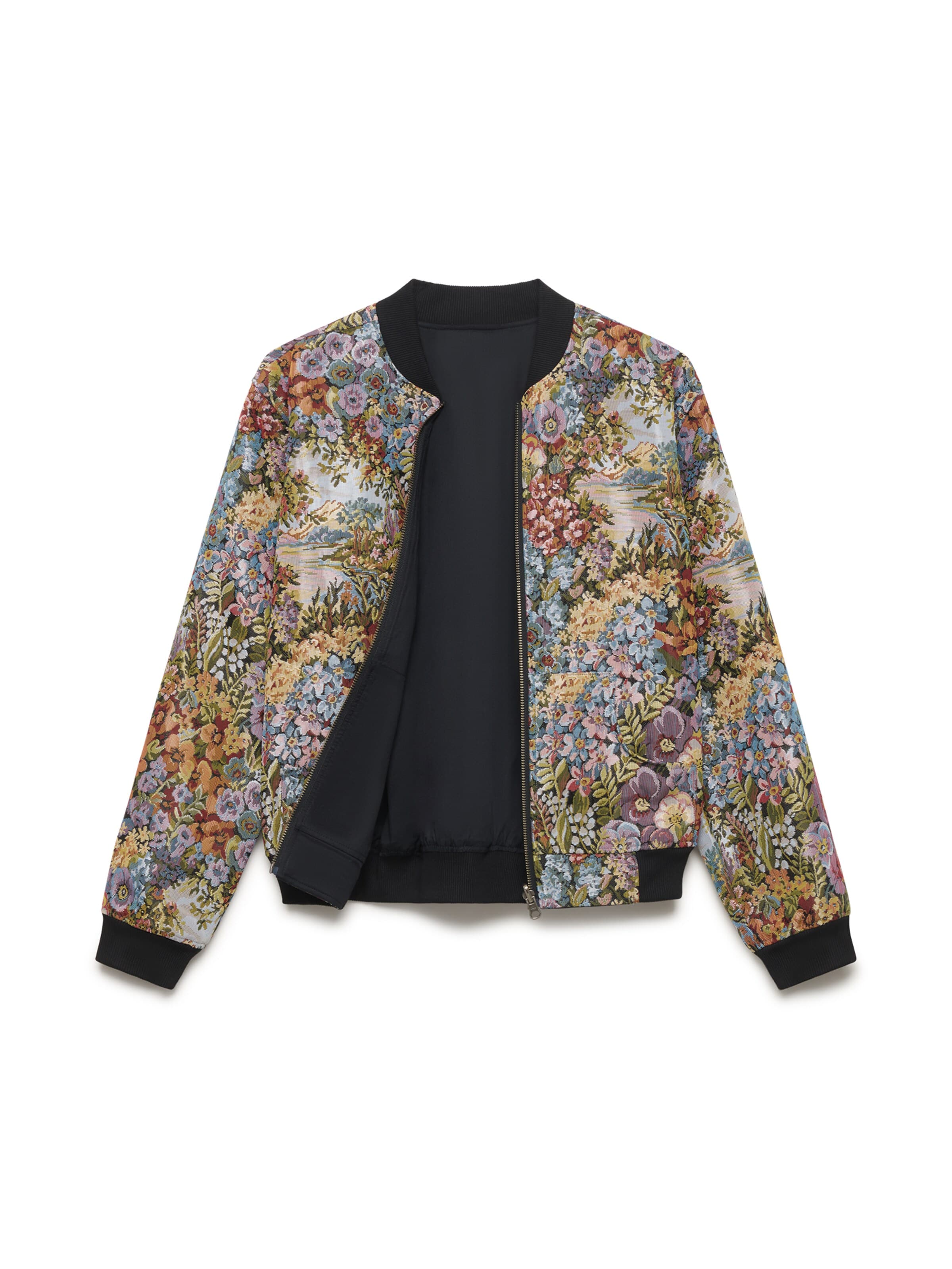 Yahmo Between-season jacket 'Berta' in Blue: front
