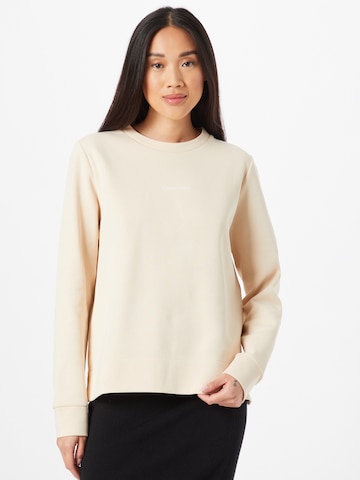 Calvin Klein Sweatshirt i beige: framsida