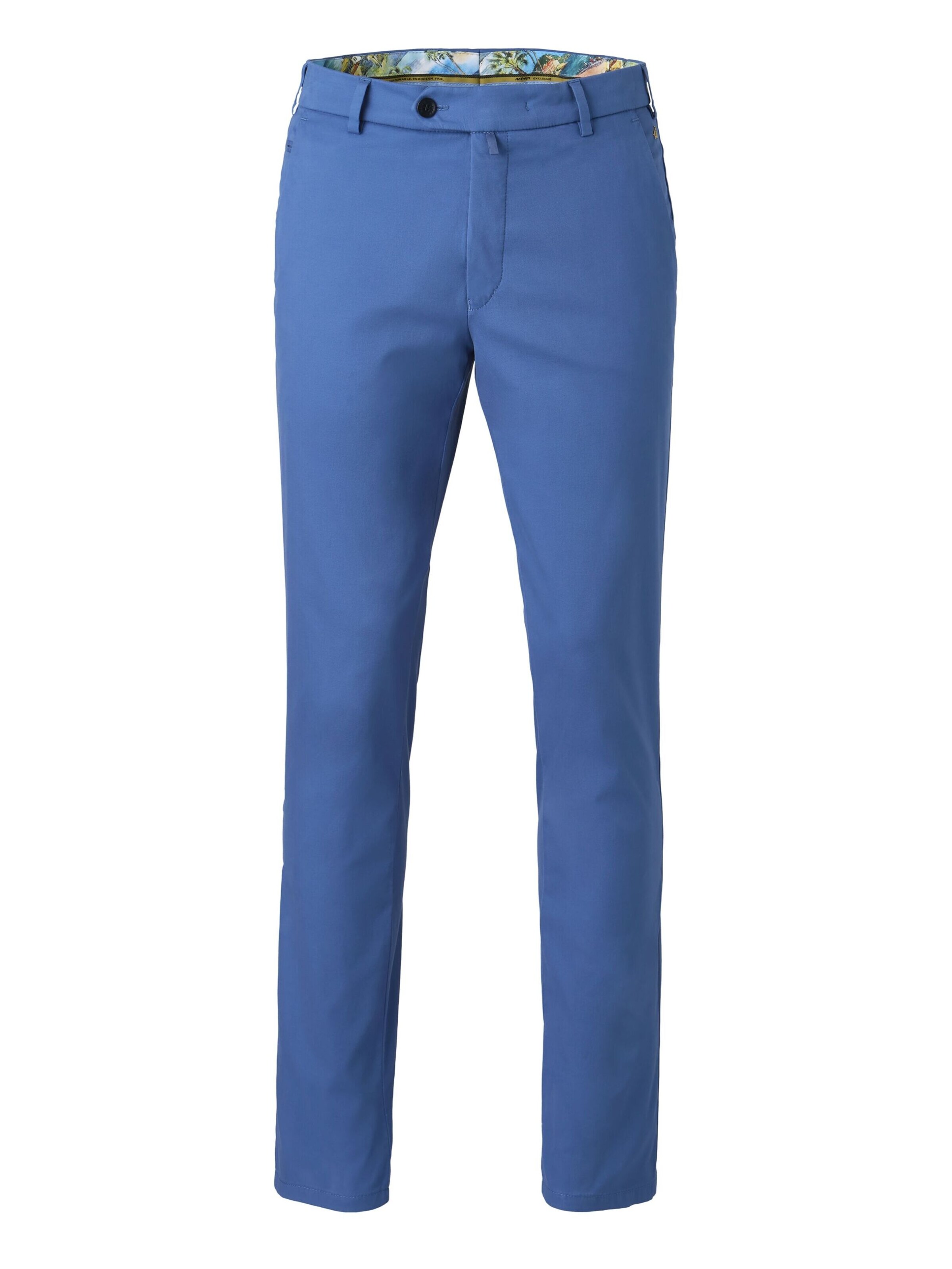 MEYER Chinohose 'Bonn 1-8142' in Blau: Vorderseite