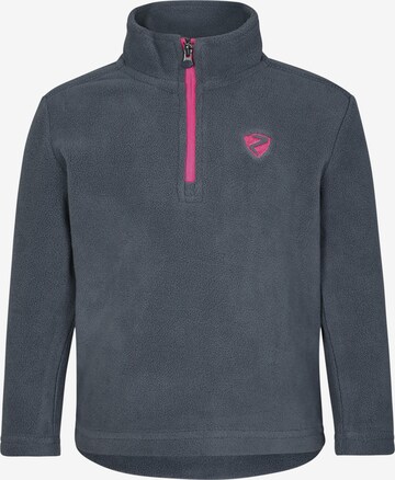 ZIENER Athletic Sweater 'JONKI' in Grey: front