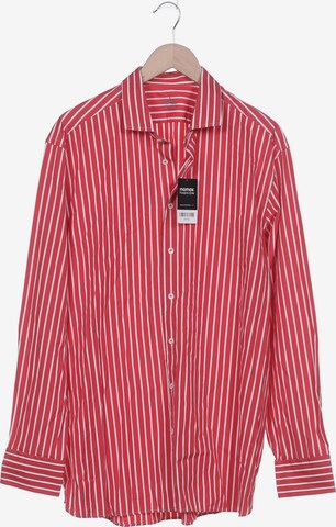 Van Laack Button Up Shirt in XXL in Red: front