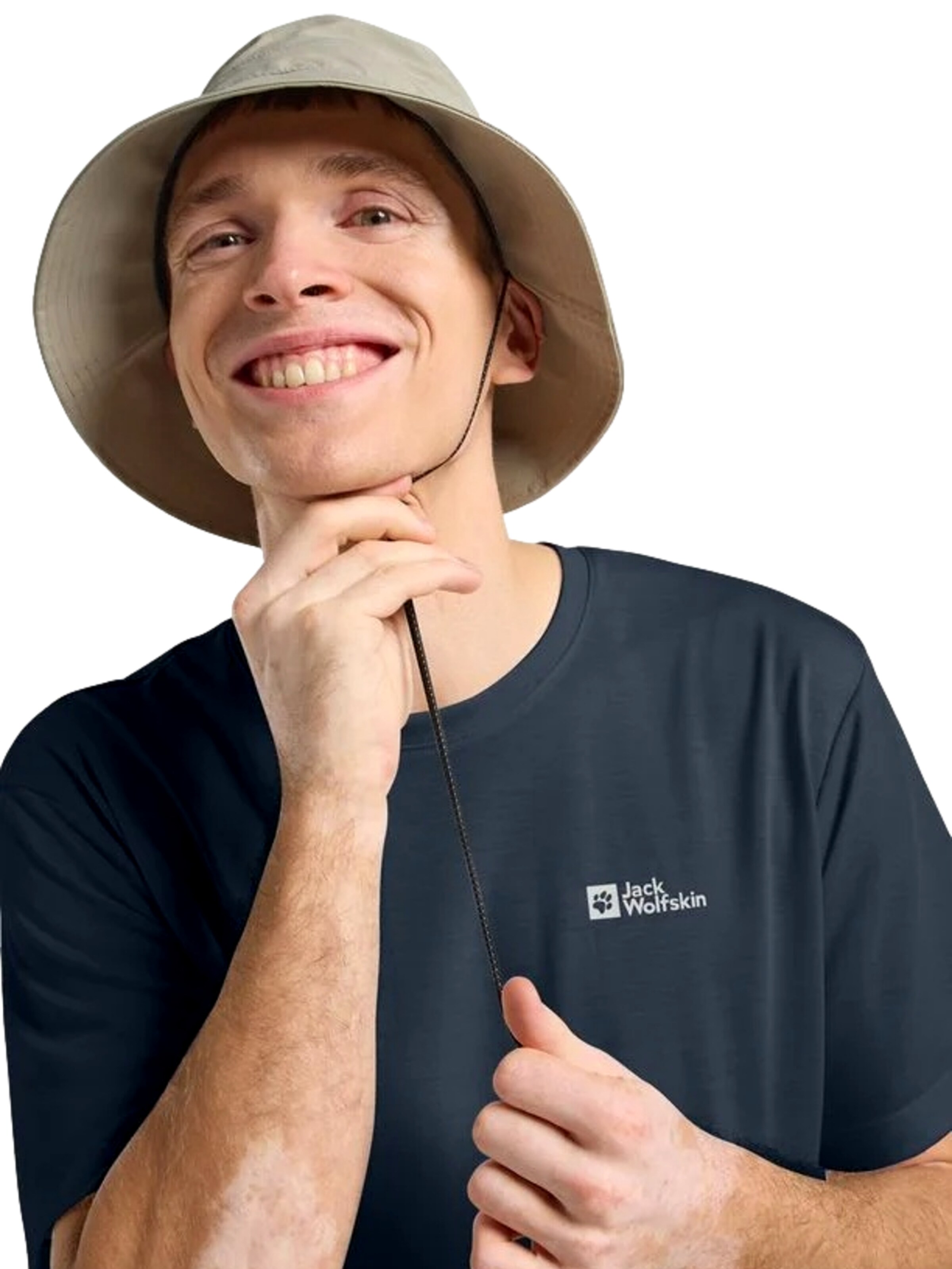 JACK WOLFSKIN Performance Shirt 'Vonnan' in Blue