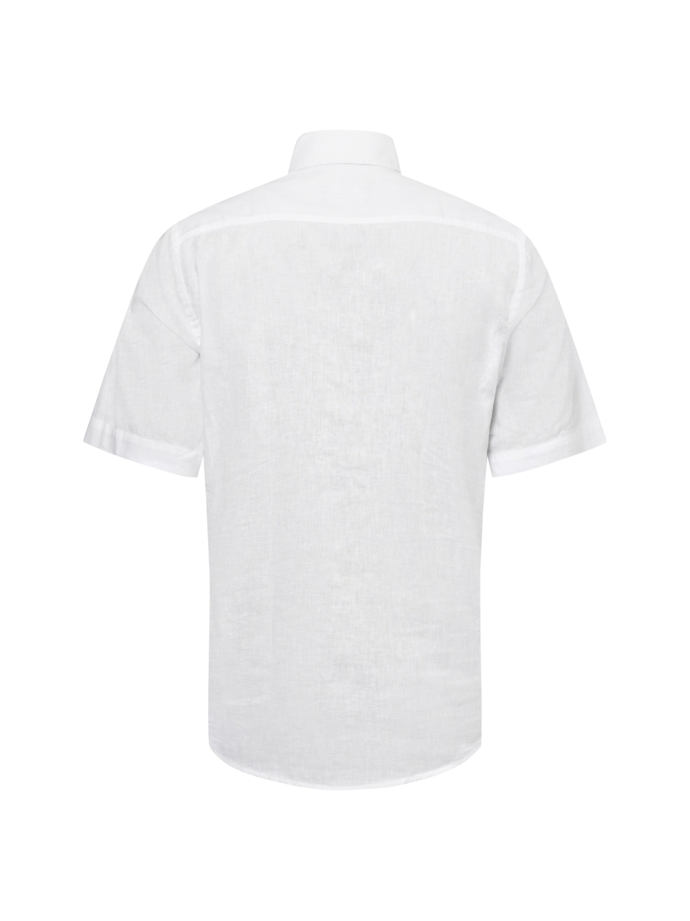 Nils Sundström Regular Fit Hemd in Weiß
