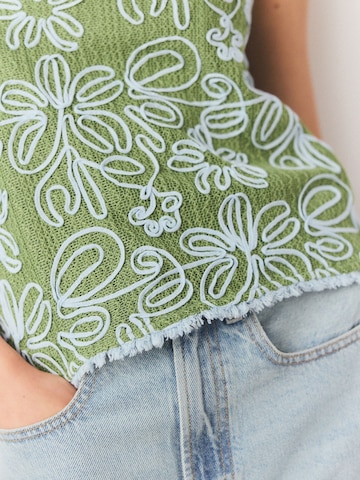 Next Knitted top in Green