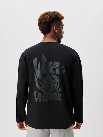 ABOUT YOU x Kingsley Coman Shirt 'Hannes' in Schwarz
