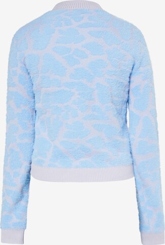 swirly Sweater in Blue