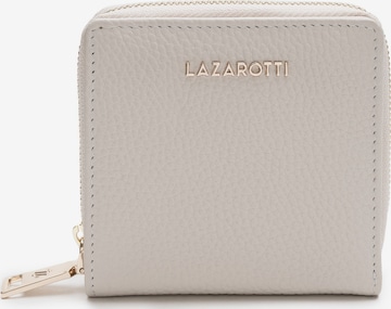 Portamonete 'Bologna' di Lazarotti in bianco: frontale