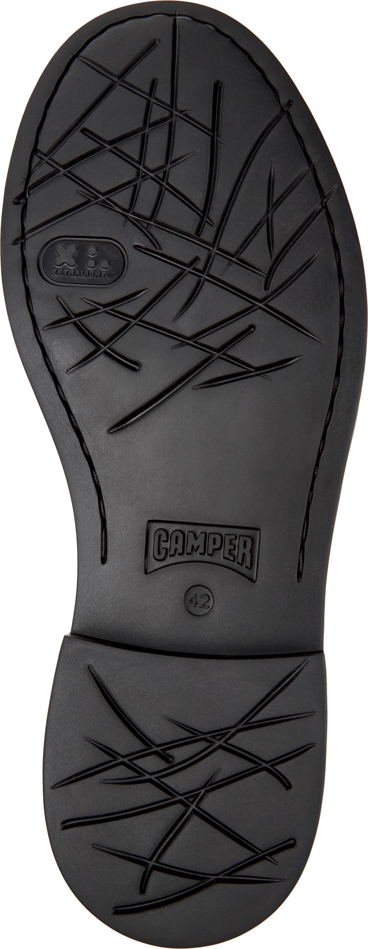 CAMPER Veterschoen 'Dean' in Zwart