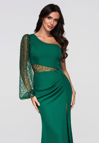 Ombre Evening dress in Green