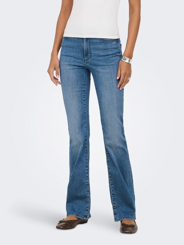 Flared Jeans 'ONLWAUW' di ONLY in blu: frontale