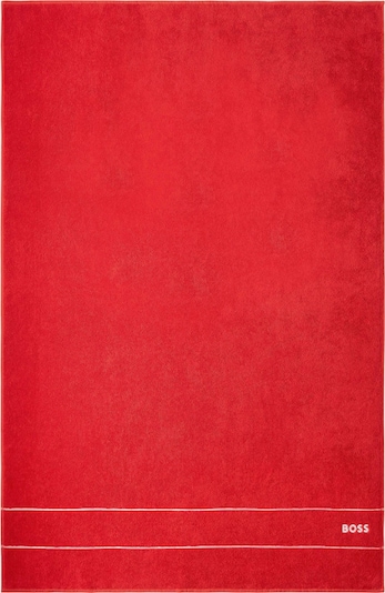 BOSS Home Badetuch 'PLAIN' in rot, Produktansicht