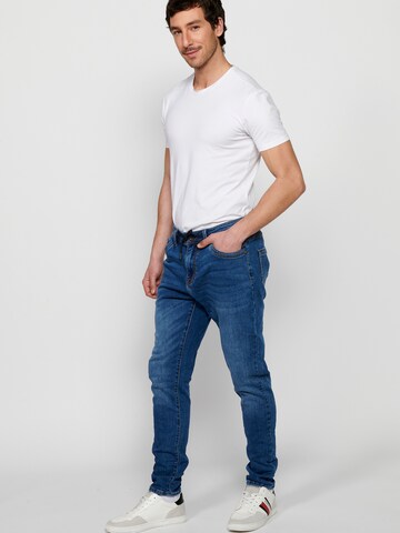 KOROSHI Regular Jeans in Blauw