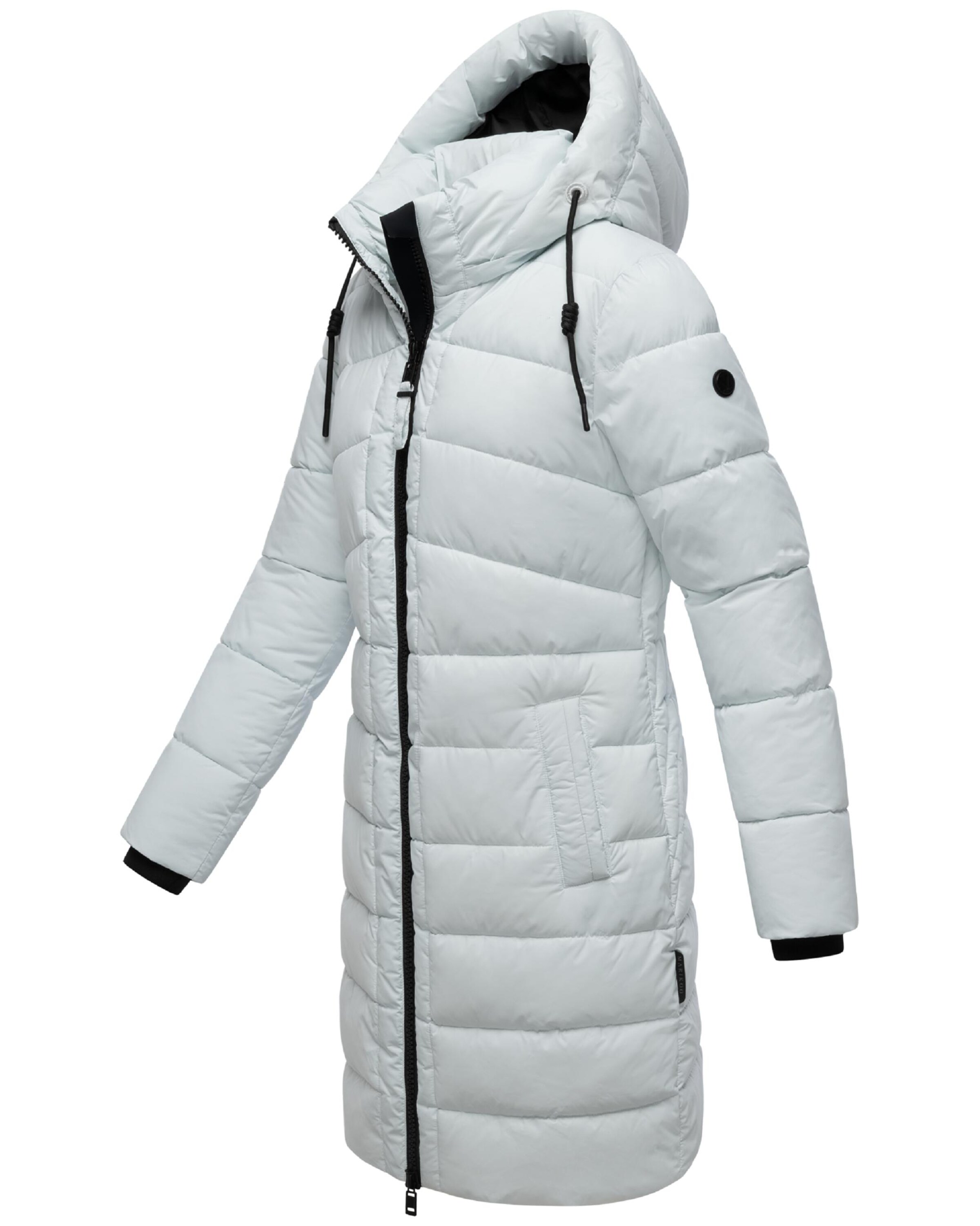 MARIKOO Płaszcz zimowy 'Kaltnäschen 16' w kolorze biały