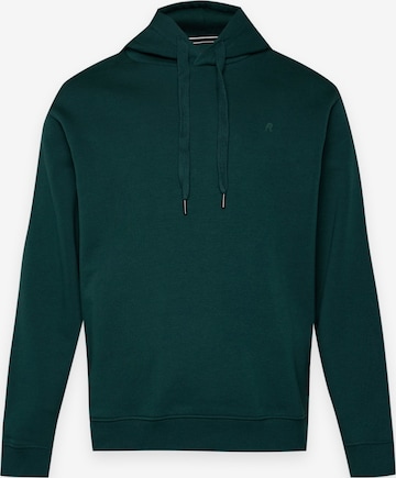 REPLAY Sweatshirt in Groen: voorkant