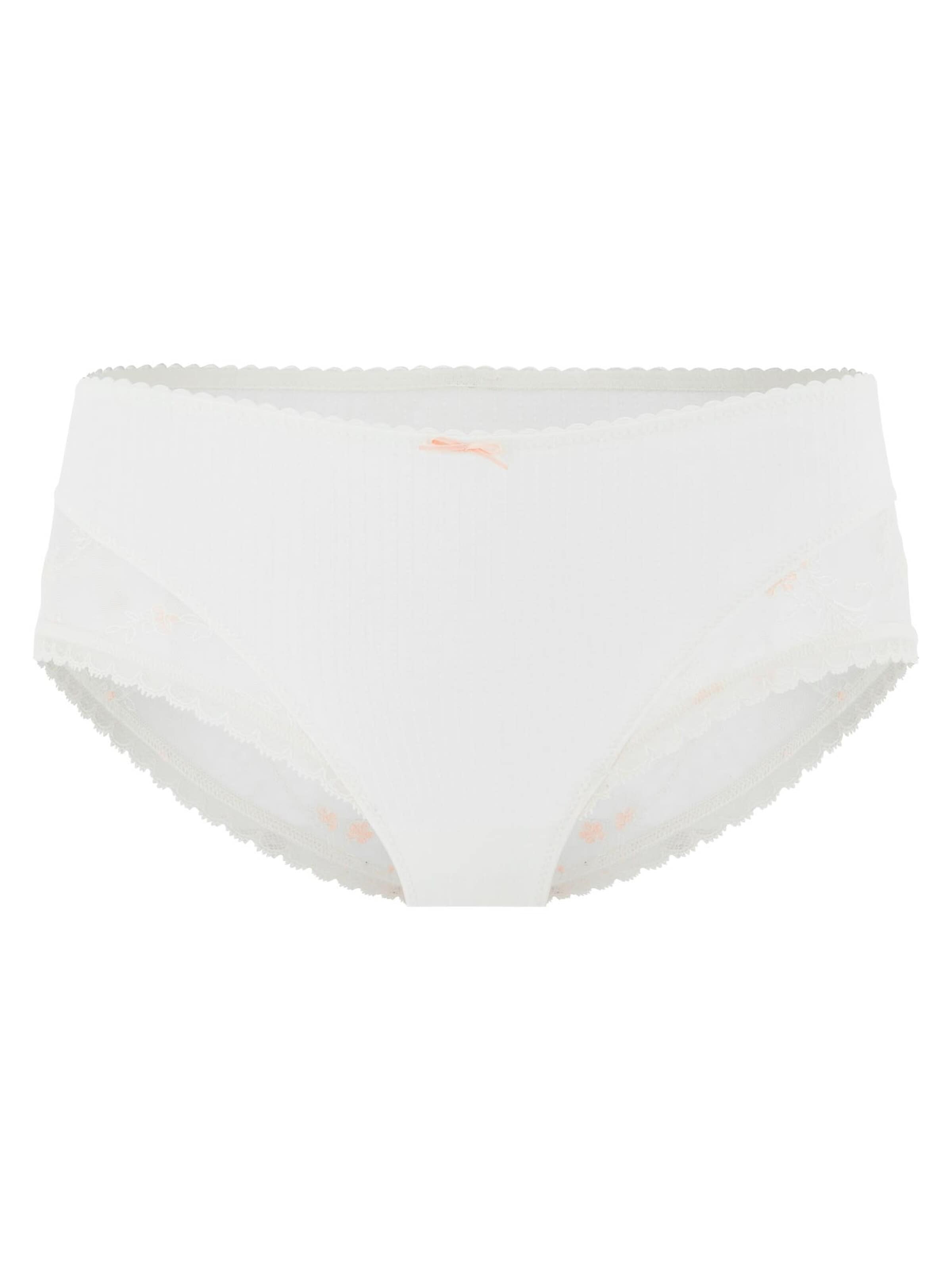 Conturelle Boyshorts 'Mille Fleurs' in Beige: front