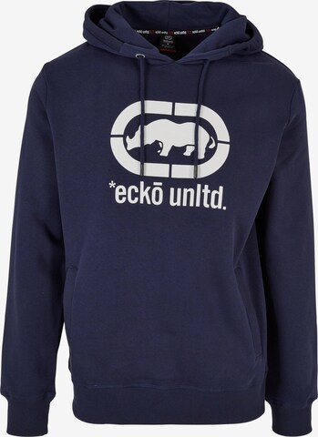 Ecko Unlimited Sweatshirt in Blue: front
