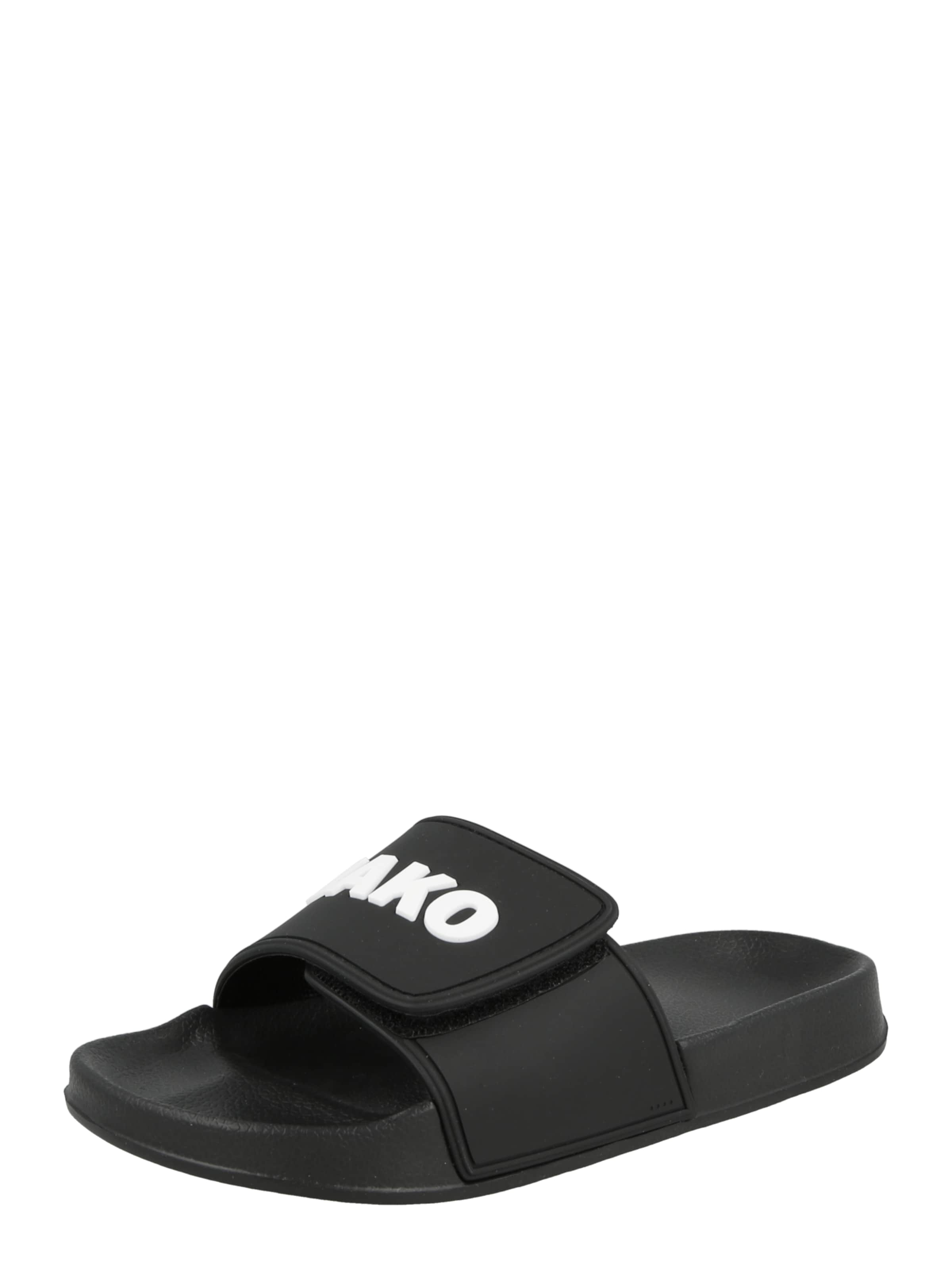 JAKO Strand-/badschoen 'Lock' in Zwart: voorkant
