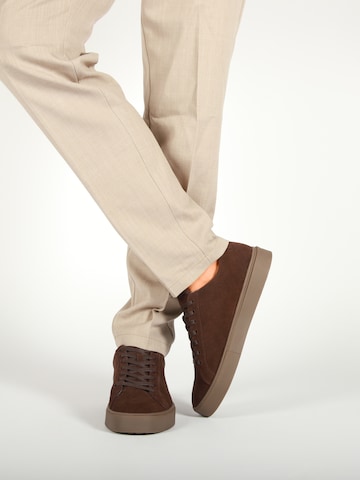 BLACKSTONE - Sapatilhas baixas 'Crag Finn CG119' em castanho