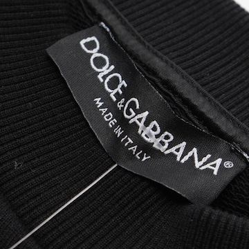 DOLCE & GABBANA Sweatshirt & Zip-Up Hoodie in M in Black