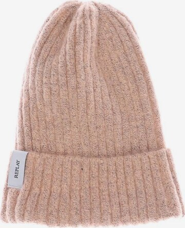 REPLAY Hut oder Mütze One Size in Pink: predná strana