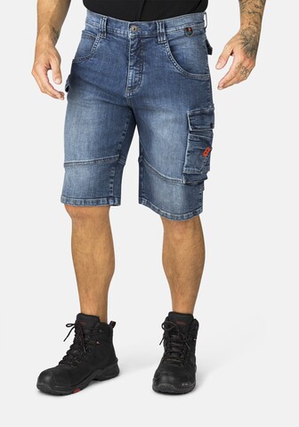 Hero Shorts 'Lucan' in Blau: Vorderseite