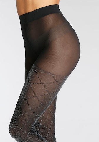 LASCANA Fine Tights in Black