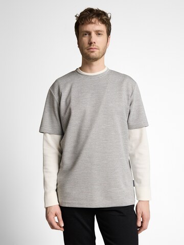 TOM TAILOR T-Shirt in Grau: Vorderseite